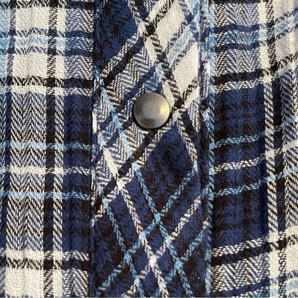 Kut From the Kloth Boylen Snap Front Plaid Shirt - Picture 11 of 14